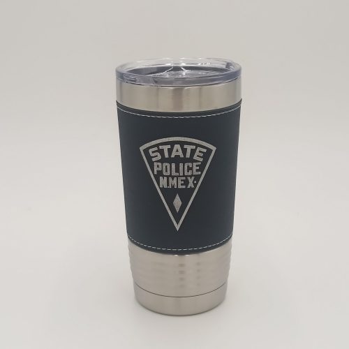 20 oz. Black Leatherette Polar Camel